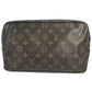 LOUIS VUITTON M47522 Monogram Trousse Toilette 28 Trousse Toilette 28 Cosmetics Pouch Clutch Bag Cosmetics Pouch MonogramCanvas Brown Used