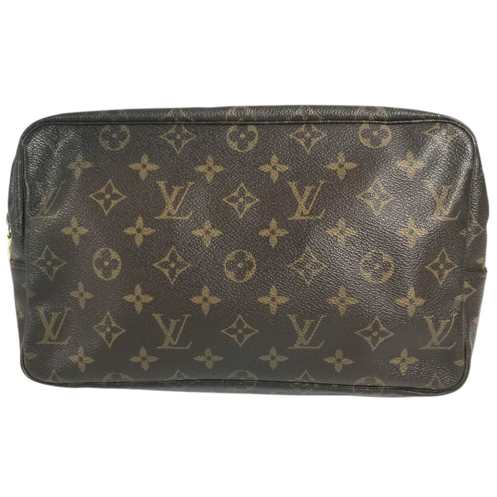 LOUIS VUITTON M47522 Monogram Trousse Toilette 28 Trousse Toilette 28 Cosmetics Pouch Clutch Bag Cosmetics Pouch MonogramCanvas Brown Used