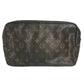 LOUIS VUITTON M47522 Monogram Trousse Toilette 28 Trousse Toilette 28 Cosmetics Pouch Clutch Bag Cosmetics Pouch MonogramCanvas Brown Used