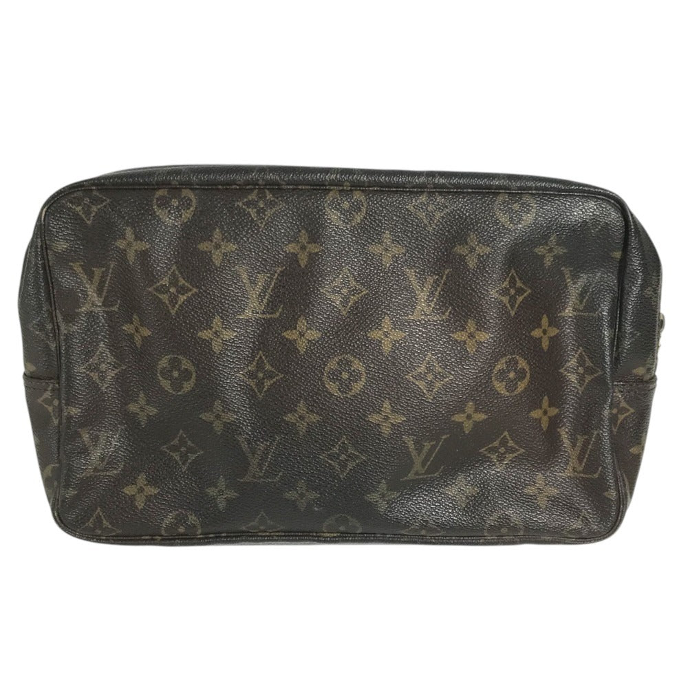 LOUIS VUITTON M47522 Monogram Trousse Toilette 28 Trousse Toilette 28 Cosmetics Pouch Clutch Bag Cosmetics Pouch MonogramCanvas Brown Used