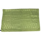 HERMES H logo shawl Scarf Stole/Shawl silk / wool Green Used
