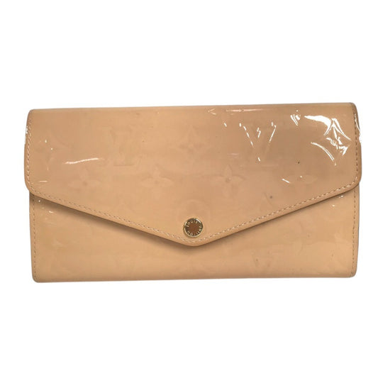 LOUIS VUITTON M61227 MonogramVernis Portefeuille Sarah Portefeuille Sarah Long Wallet Flap Long Wallet MonogramVernis Rose valerine pink Used