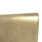 CARTIER Logo happy birthday Long Wallet Flap Long Wallet Leather Gold Used
