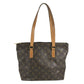 LOUIS VUITTON M51148 Monogram Cabas Piano Tote Bag shoulder bag Shoulder Bag MonogramCanvas Brown Used