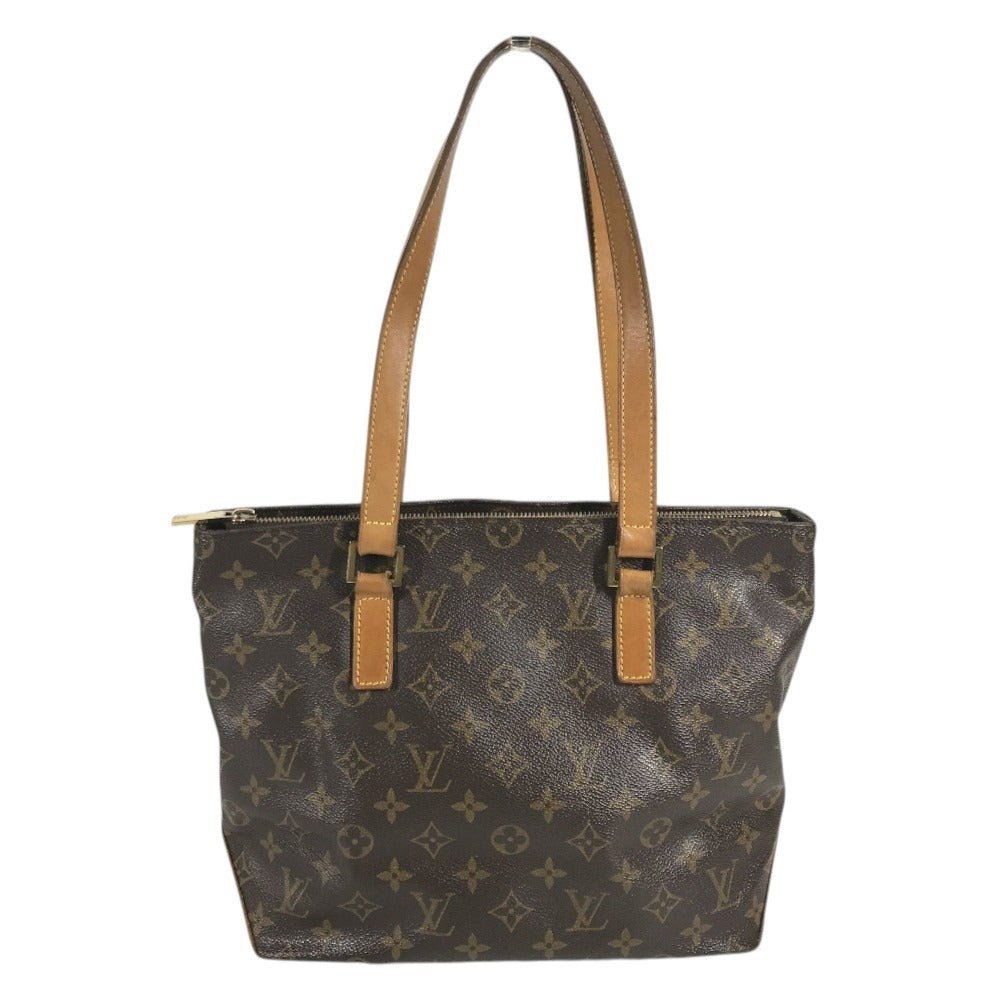 LOUIS VUITTON M51148 Monogram Cabas Piano Tote Bag shoulder bag Shoulder Bag MonogramCanvas Brown Used