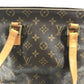LOUIS VUITTON M51148 Monogram Cabas Piano Tote Bag shoulder bag Shoulder Bag MonogramCanvas Brown Used