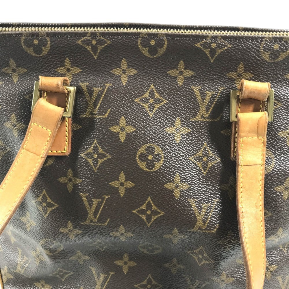 LOUIS VUITTON M51148 Monogram Cabas Piano Tote Bag shoulder bag Shoulder Bag MonogramCanvas Brown Used