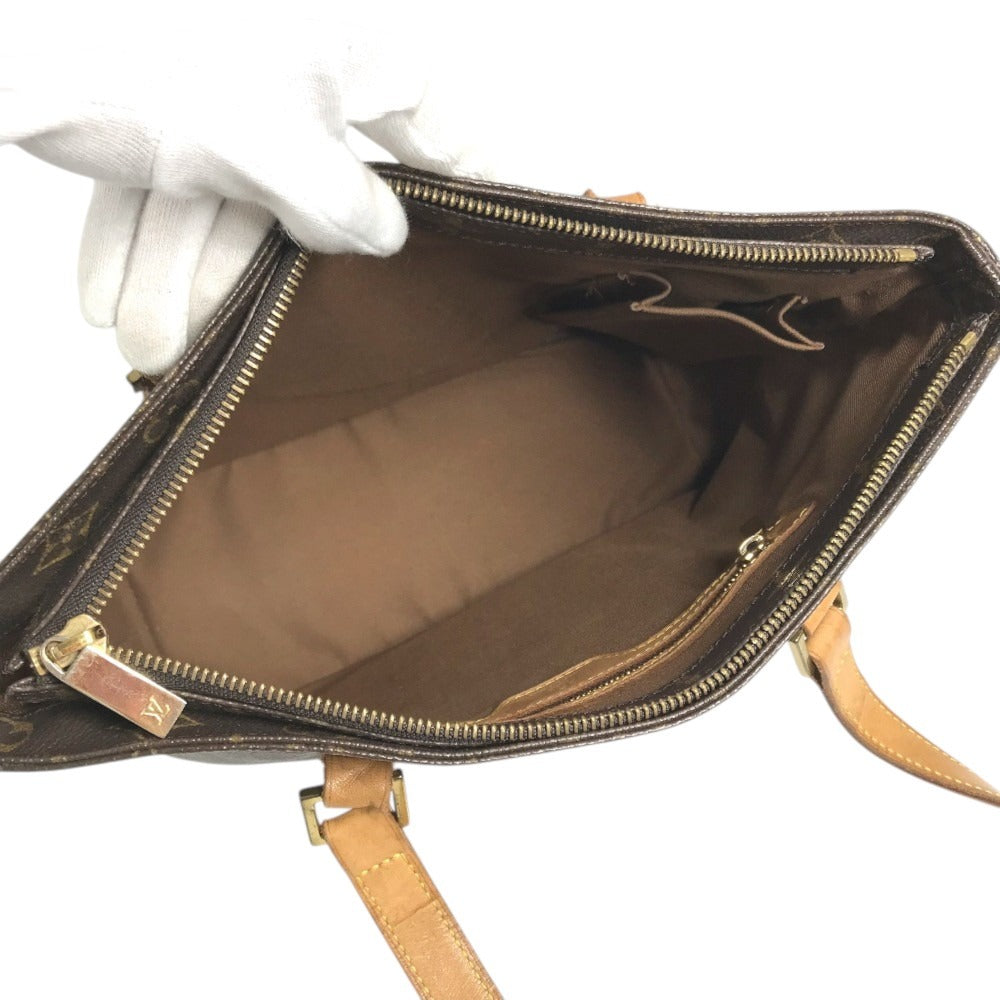 LOUIS VUITTON M51148 Monogram Cabas Piano Tote Bag shoulder bag Shoulder Bag MonogramCanvas Brown Used