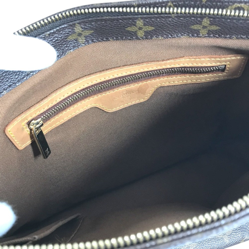 LOUIS VUITTON M51148 Monogram Cabas Piano Tote Bag shoulder bag Shoulder Bag MonogramCanvas Brown Used