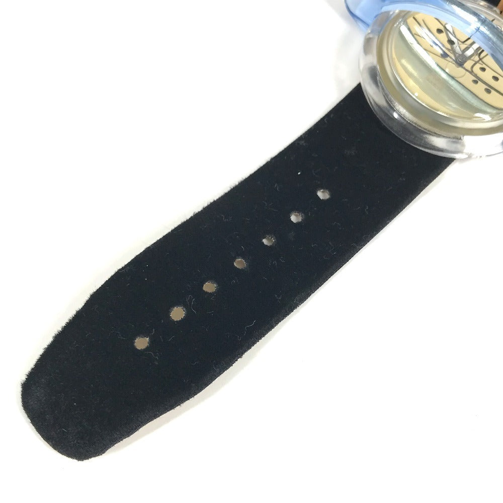 Swatch 不明 Vivienne Westwood collaboration Pop Aube 1993 Men's Watches Women's Watches Wristwatch Plastic Black Used
