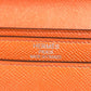 HERMES Sac à de Peches 38 Sac à de Peches 38 Tote bag, shoulder bag, handbag, document bag Business bag Epsom Orange/SilverHardware Used