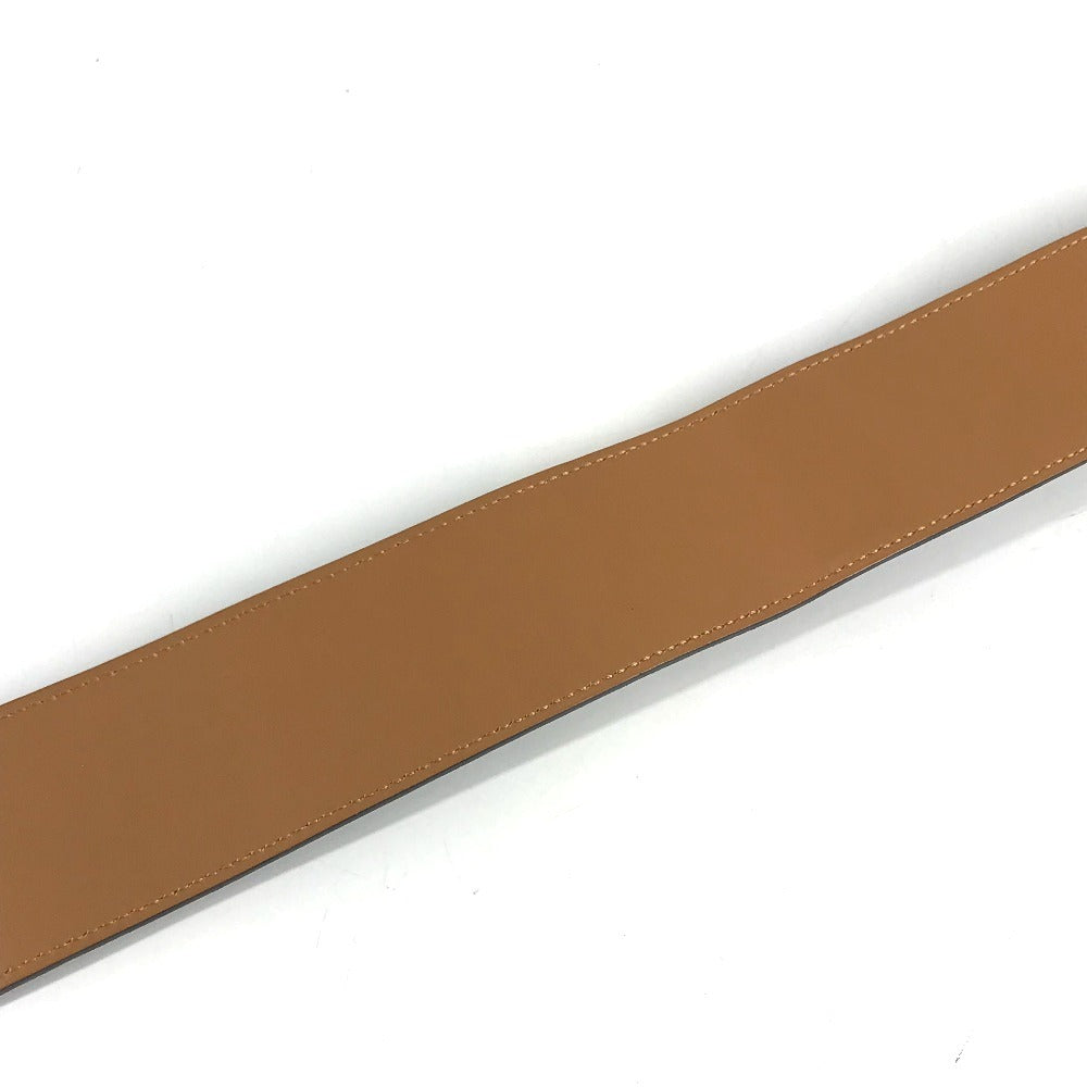 HERMES Cory Edssian Cory Edssian Wide belt for bottoms belt Leather Brown Used