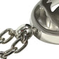 CARTIER T1220148 Charm Key Holder 2C Decor Charm Logo Necklace Choker Chain Necklace Accessory Pendant top Metal Silver Used