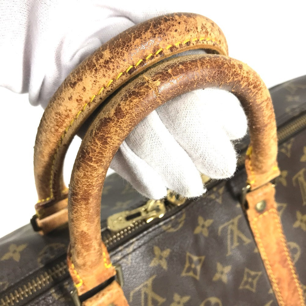 LOUIS VUITTON M41426 Monogram Keepall50 Keepall 50 Travel Bag Hand Bag Travel Bag Duffle Bag MonogramCanvas Brown Used