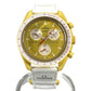 Swatch SO33J100 OMEGA collaboration MISSION TO THE SUN Men's Watches Wristwatch yellow/White Used
