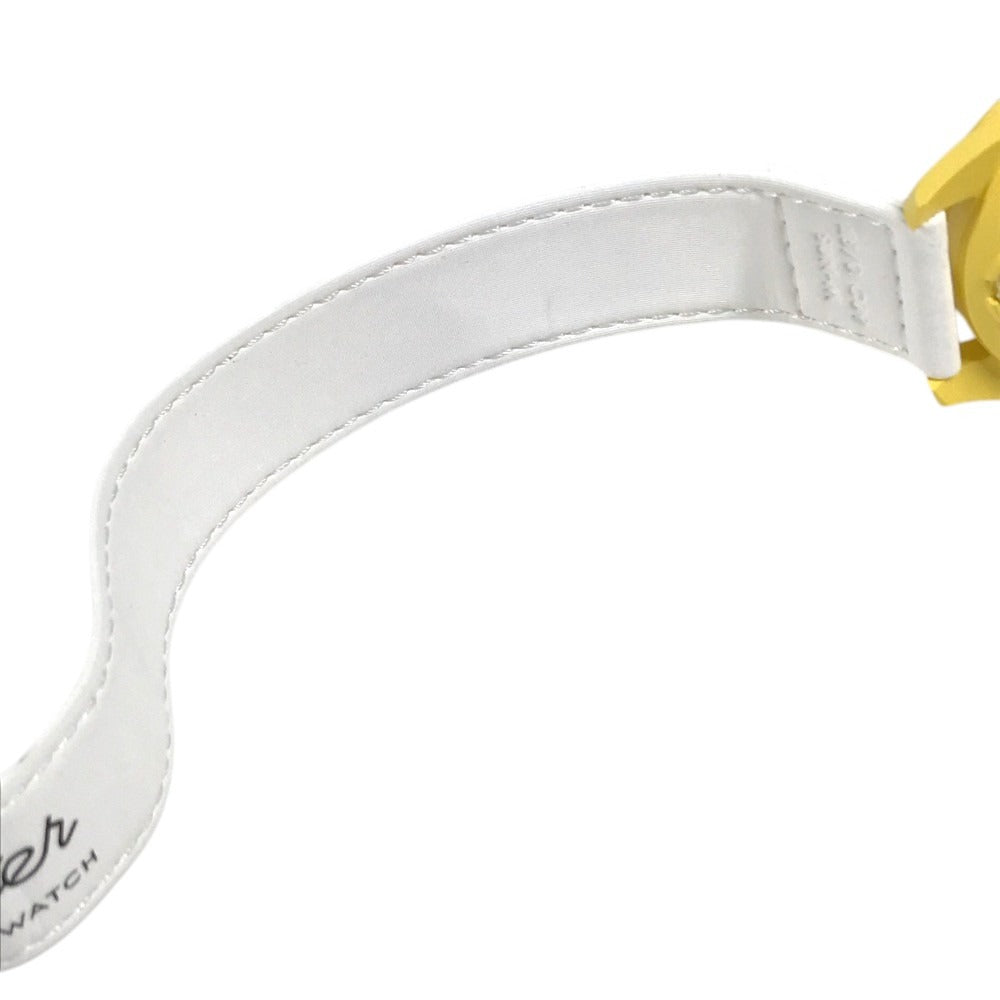 Swatch SO33J100 OMEGA collaboration MISSION TO THE SUN Men's Watches Wristwatch yellow/White Used