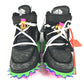 NIKE Off-White collaboration Air Force 1 Mid Shoes shoes sneakers Synthetic resin Black Used