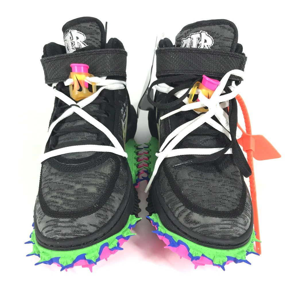 NIKE Off-White collaboration Air Force 1 Mid Shoes shoes sneakers Synthetic resin Black Used