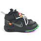 NIKE Off-White collaboration Air Force 1 Mid Shoes shoes sneakers Synthetic resin Black Used