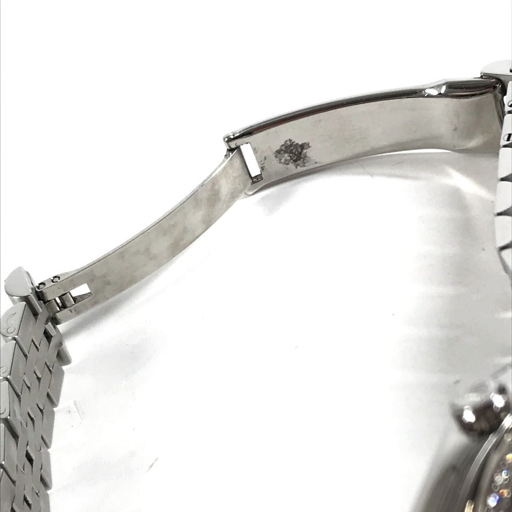 ROLEX 178384 random Datejust logo Automatic Diamond Bezel Jubilee Bracelet Wristwatch SS Silver Used