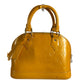 LOUIS VUITTON M91697 MonogramVernis Alma BB 2WAY bag Shoulder Bag Tote Bag Hand Bag MonogramVernis Jaune passion yellow Used