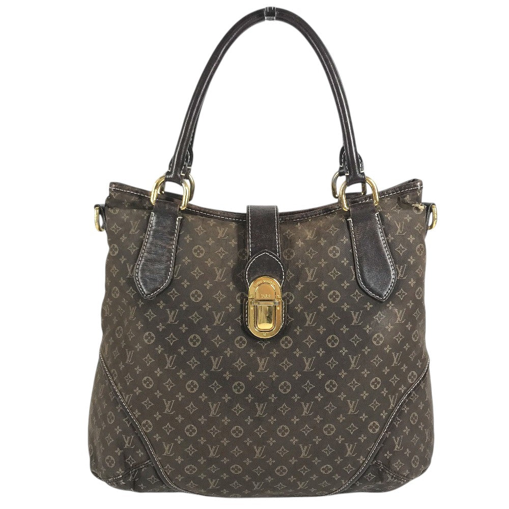 LOUIS VUITTON M56696 MonogramIdylle Elegy Crossbody Shoulder Bag (2-way bag) Tote Bag MonogramIdylle Fuzan Brown Used