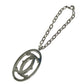 CARTIER T1220148 Charm Key Holder Bag Charm 2C Decor Charm Logo Necklace Choker Chain Necklace Accessory Pendant top Metal Silver Used