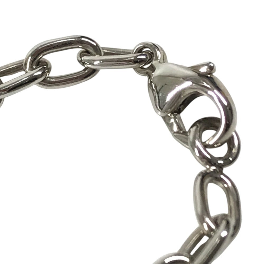 CARTIER T1220148 Charm Key Holder Bag Charm 2C Decor Charm Logo Necklace Choker Chain Necklace Accessory Pendant top Metal Silver Used