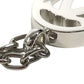 CARTIER T1220148 Charm Key Holder Bag Charm 2C Decor Charm Logo Necklace Choker Chain Necklace Accessory Pendant top Metal Silver Used