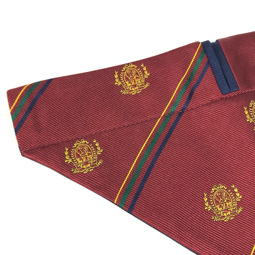 LOUIS VUITTON GI1261 Dog Bandana MM Dog Bandana MM Pet dog Collar cotton Red/Navy Used