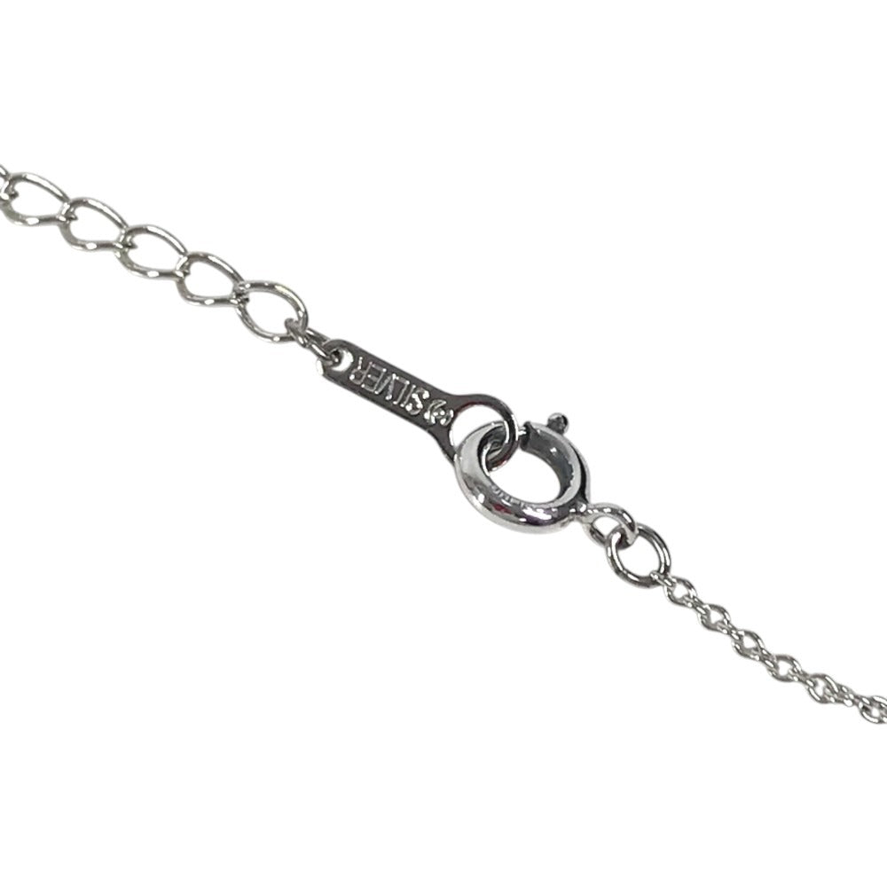 TASAKI Logo pearl Accessories Jewelry Chain Necklace Necklace Metal Silver Used