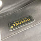 CHANEL Party bag Logo Faux Pearl Rhinestone Bijoux Flap Chain Bag Handbag Shoulder Bag Shoulder Bag Satin Black Used