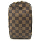 LOUIS VUITTON N51994 Damier Geronimos old Bag Shoulder Bag Waist Pouch body bag Damier Canvas Ebene Brown Used