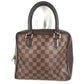 LOUIS VUITTON N51150 Damier Brera Bag Hand Bag Damier Canvas Ebene Brown Used