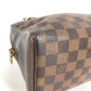 LOUIS VUITTON N51150 Damier Brera Bag Hand Bag Damier Canvas Ebene Brown Used