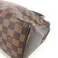 LOUIS VUITTON N51150 Damier Brera Bag Hand Bag Damier Canvas Ebene Brown Used