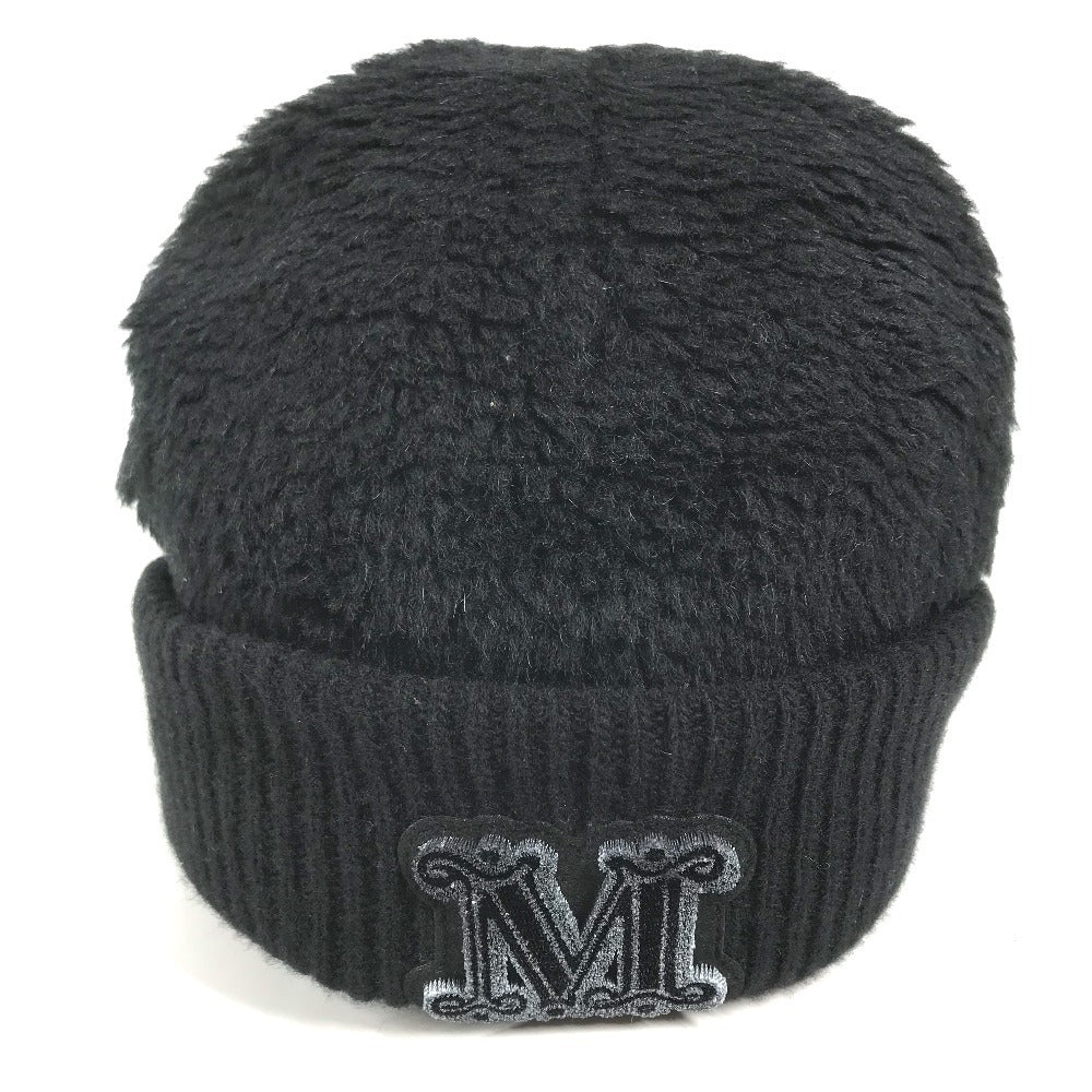 MAX MARA Teddy Bear M Logo beanie hat knit hat knit cap Knit hat alpaca / wool Knit hat Used