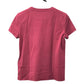 HERMES Della Cavalleria logo H logo top, short-sleeved apparel Shirt T-shirt Short sleeve T-shirt cotton Red/Multicolore Used