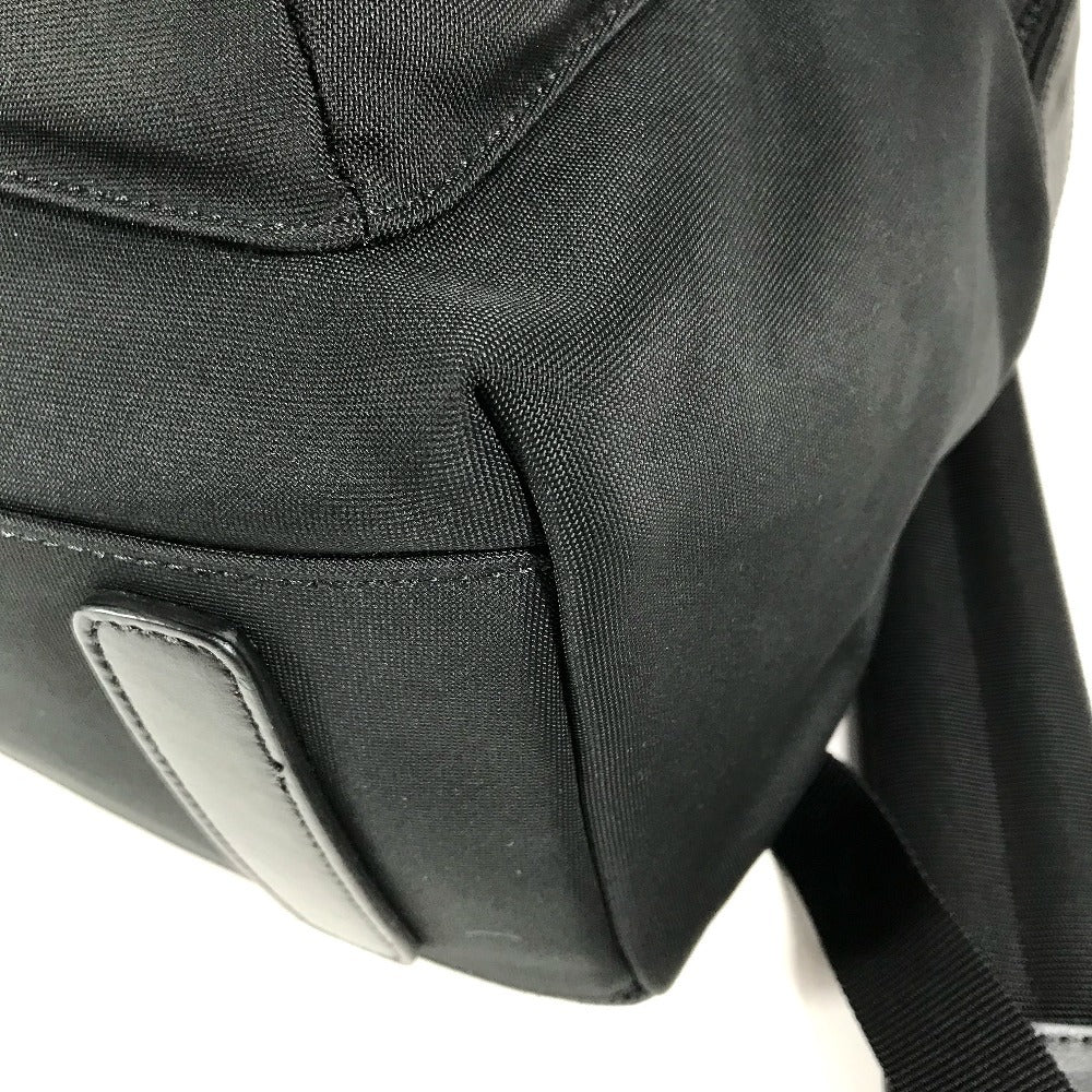 Dior logo backpack bag Backpack Canvas Black Used