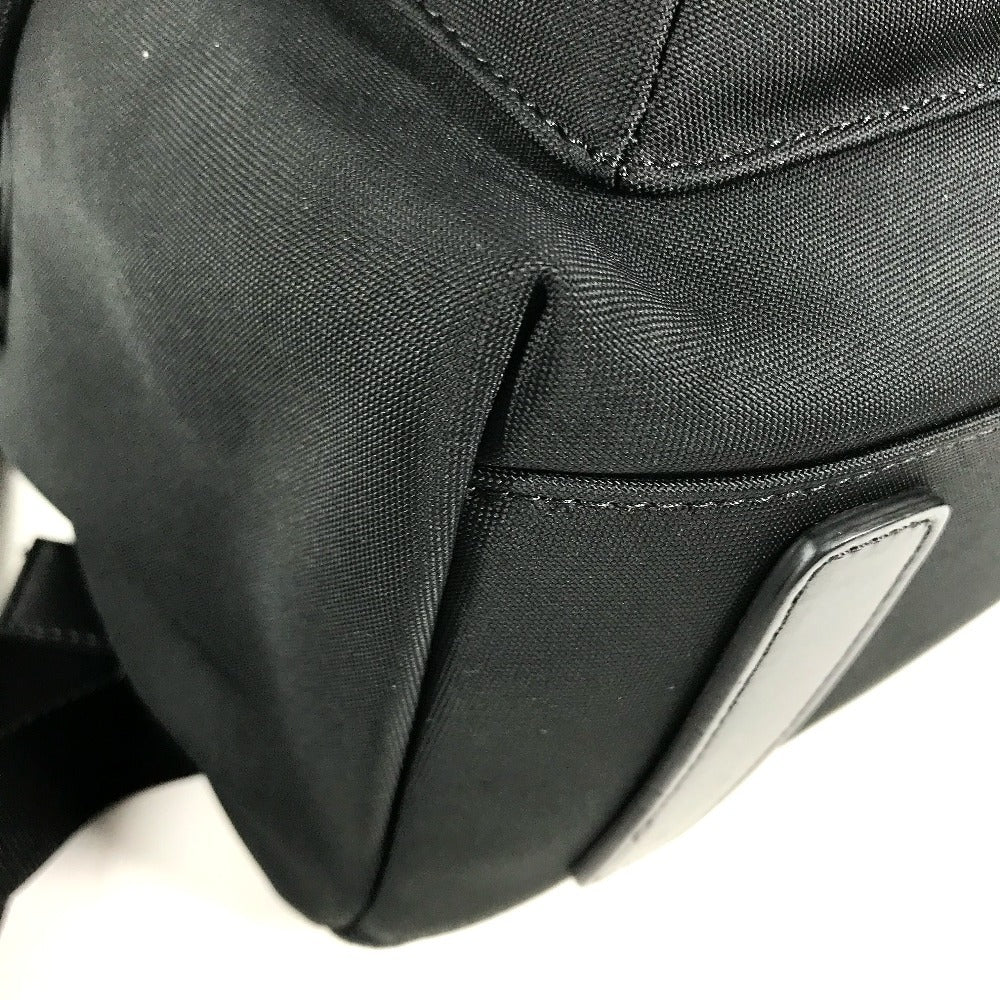 Dior logo backpack bag Backpack Canvas Black Used