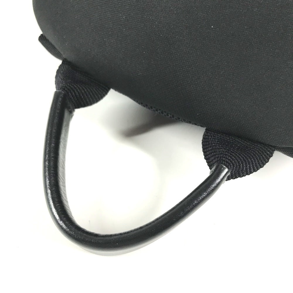 Dior logo backpack bag Backpack Canvas Black Used