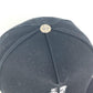 CHROME HEARTS Vertical logo mesh hat cap baseball cap cotton White/Black Used