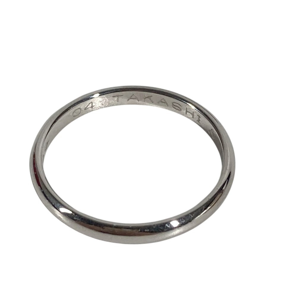 CARTIER Platinum Accessory Jewelry Ring Pt950 Silver Used