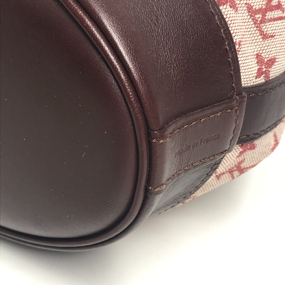 LOUIS VUITTON M92686 Monogram mini Noelie Bag Hand Bag Drawstring Bag Shoulder Bag Monogram Mini Canvas Slys Red Used