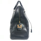 HERMES vintage Sampron Bag Hand Bag Travel Bag Duffle Bag Ardennes Black/GoldHardware Used
