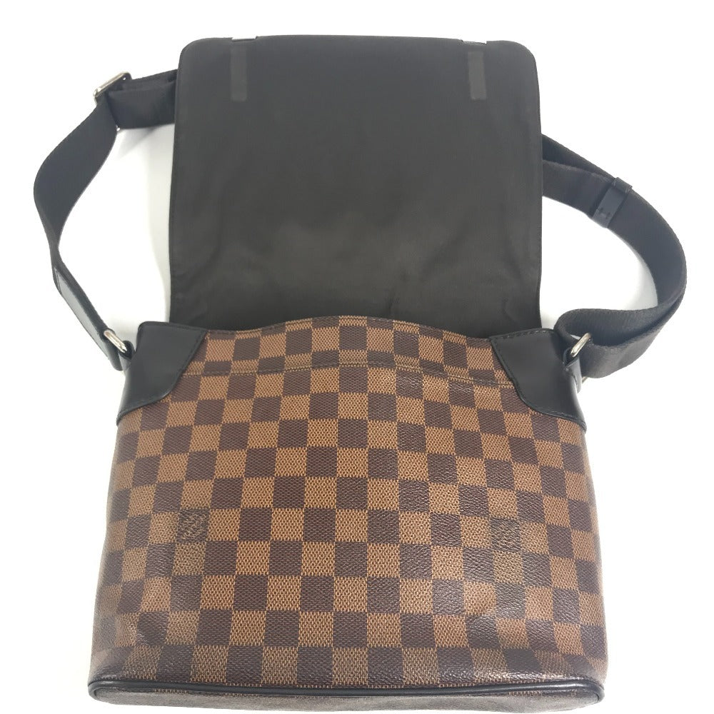 LOUIS VUITTON N41031 Damier District NM PM District NM PM Bags Flap Crossbody Messenger Bag Shoulder Bag Damier Canvas Brown Used