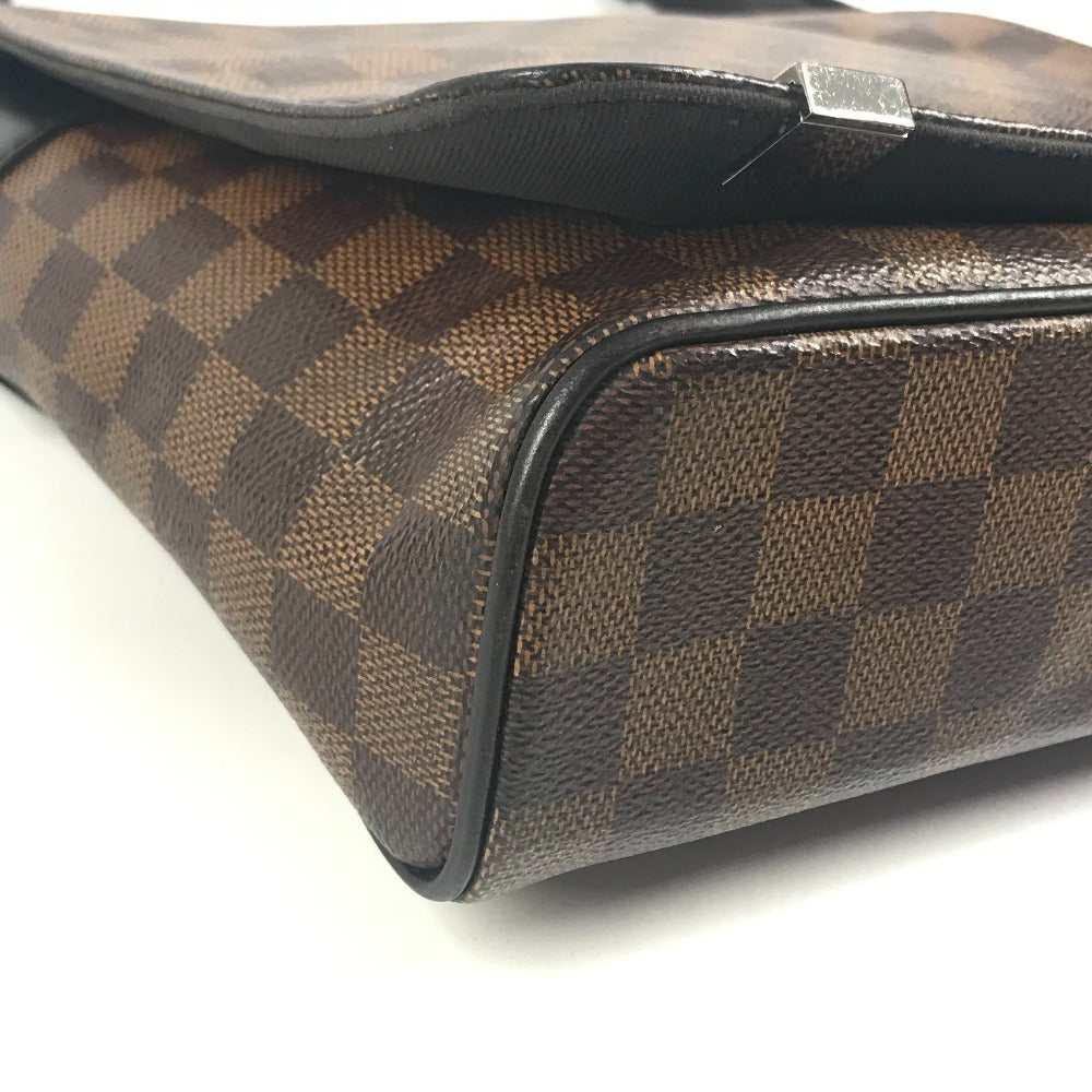 LOUIS VUITTON N41031 Damier District NM PM District NM PM Bags Flap Crossbody Messenger Bag Shoulder Bag Damier Canvas Brown Used