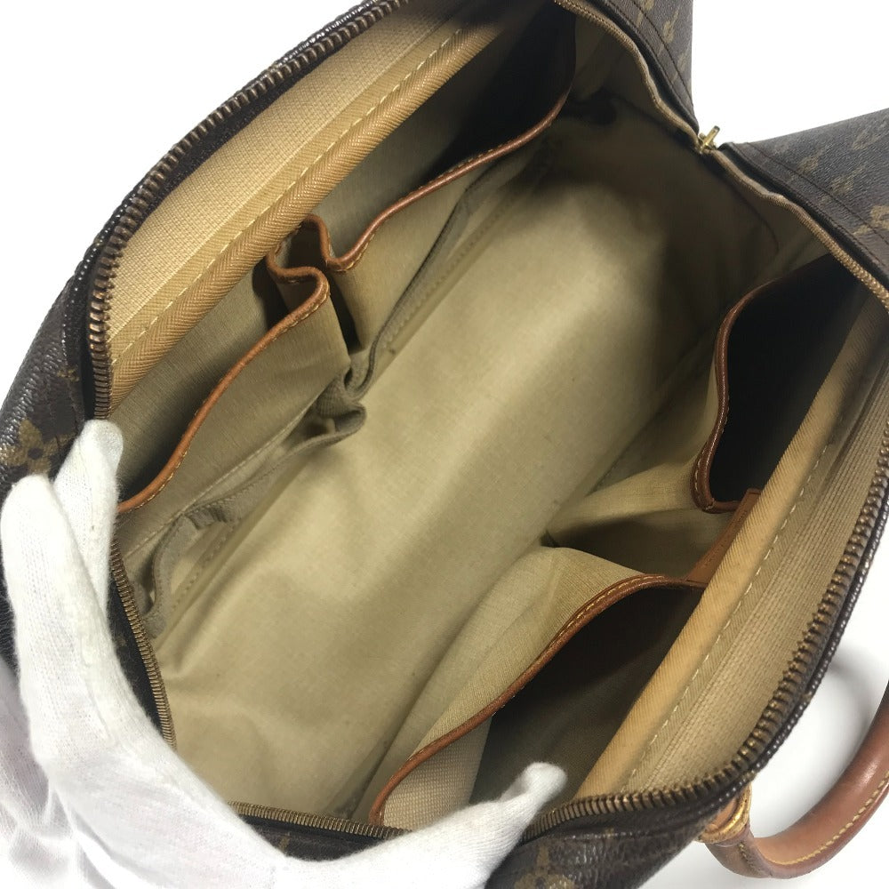 LOUIS VUITTON M47270 Monogram Deauville Bags Tote Bag Mini Duffle Bag Hand Bag MonogramCanvas Brown Used