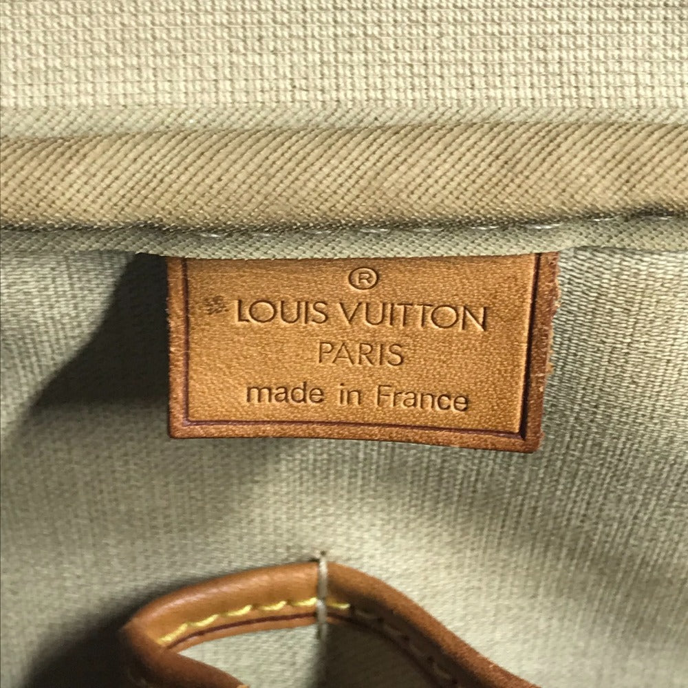 LOUIS VUITTON M47270 Monogram Deauville Bags Tote Bag Mini Duffle Bag Hand Bag MonogramCanvas Brown Used