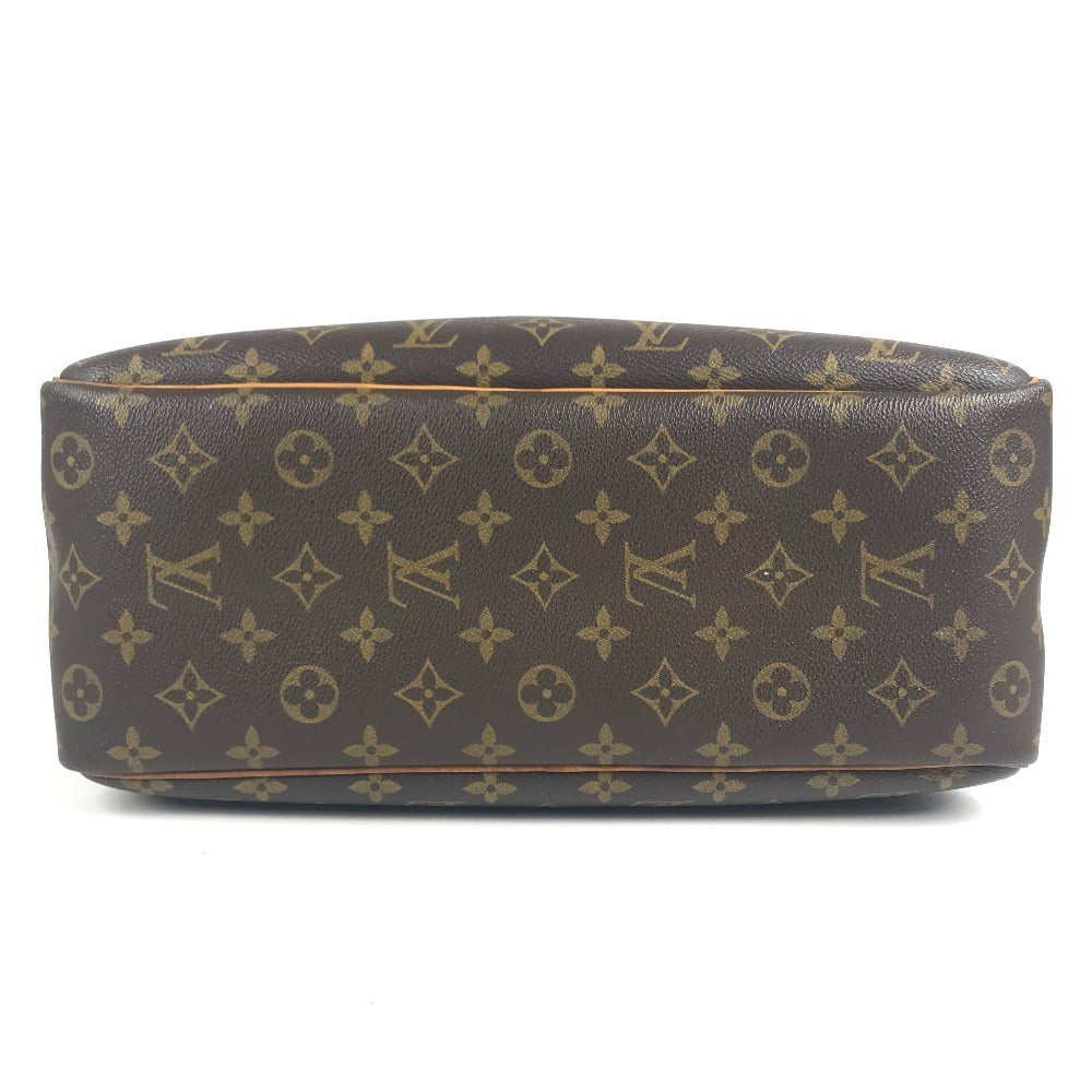LOUIS VUITTON M47270 Monogram Deauville Bags Tote Bag Mini Duffle Bag Hand Bag MonogramCanvas Brown Used